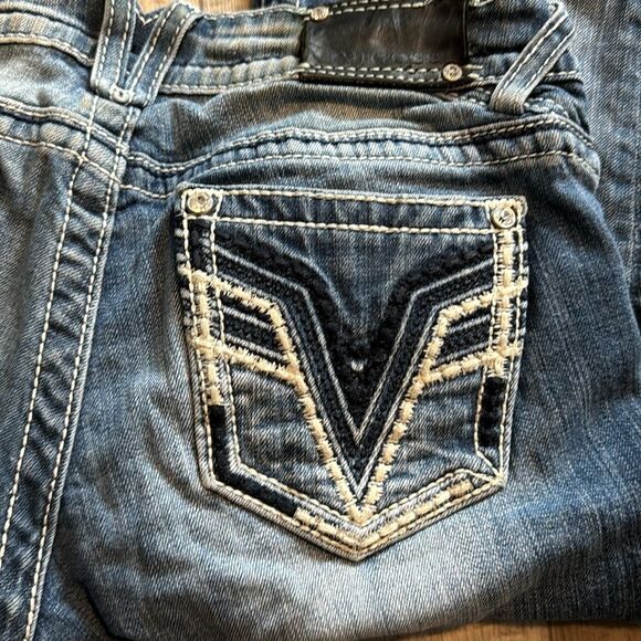 VIGOSS CHELSEA‎ Capri JEANS- size 5/6 - Picture 2 of 10